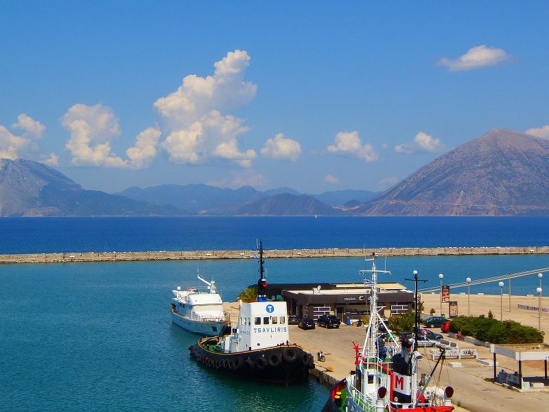 arrivare a Zante da Patrasso